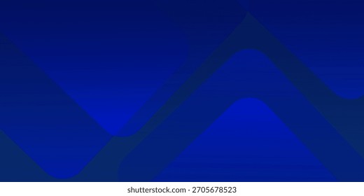 Blue geometric background. Dynamic shapes composition. Vector illustration