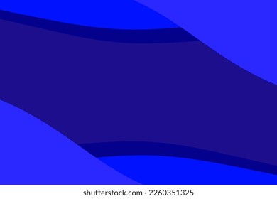 Fondo geométrico azul. Composición de formas fluidas. Vector Eps10.