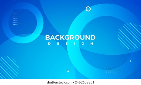 blue geometric background. great for banner, poster, presentation, web, etc.
