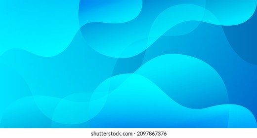 blue geometric background. Liquid color background design. Fluid shapes composition. Eps10 vector.