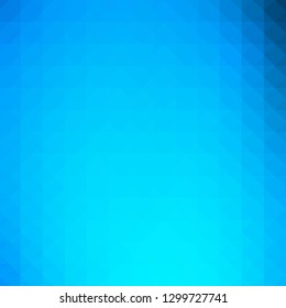 blue geometric background. mosaic style