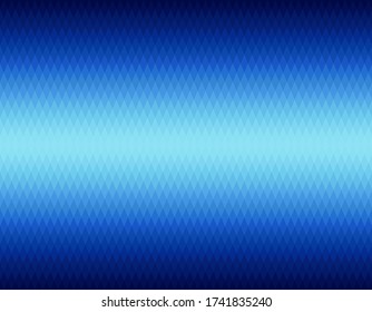 Blue geometric background in origami style with gradient. Blue vector polygonal rectangles illustration. Bright abstract rhombus mosaic background for design, business, print, web. Seamless vector.