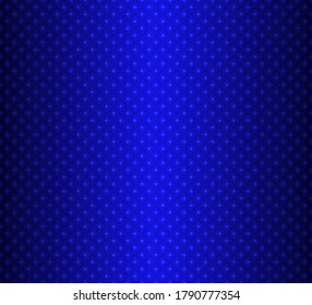 Blue geometric background in origami style with gradient. Blue vector polygonal rectangles illustration. Bright abstract rhombus mosaic background for design, business, print, web. Seamless vector.