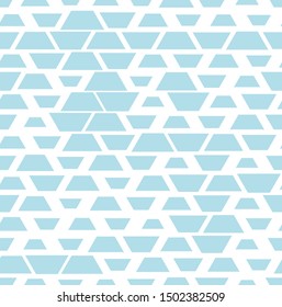 Blue geometric background pattern print design.