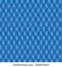 Blue geometric background for presentation, advertising, brochure. Place for text. Triangles.