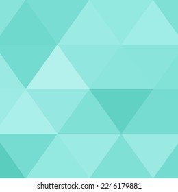 Blue geometric background for presentation, advertising, brochure. Place for text. Triangles.
