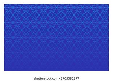 Blue geometric background with repeating star-like line patterns forming a modern abstract texture.