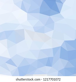 blue geometric background. triangles