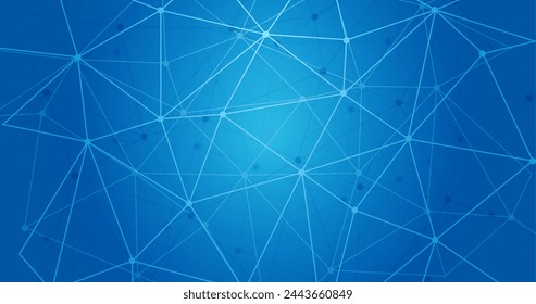 Blue geometric background vector design in eps 10