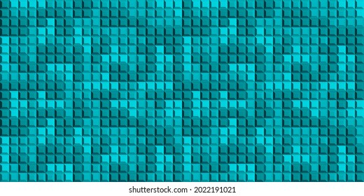 Blue geometric background. Vector illustration. 
