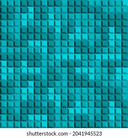 Blue geometric background. Vector illustration. 