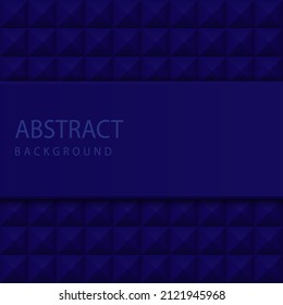 Blue geometric background. Vector illustration. 