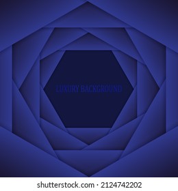 Blue geometric background. Vector illustration. 
