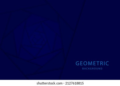 Fondo geométrico abstracto. Ilustración vectorial. 
