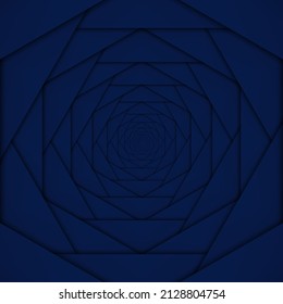 Blue geometric background. Vector illustration.
