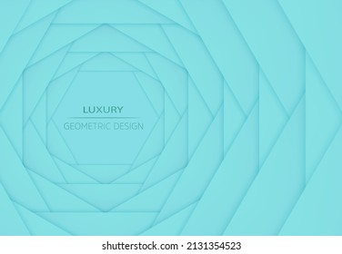 Blue geometric background. Vector illustration.
