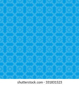 Blue geometric background. Vector illustration