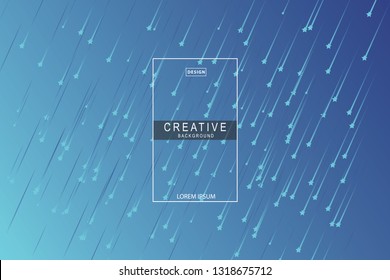 blue geometric backgrounds. Liquid composition. designs for posters, leaflets, vector illustrations

