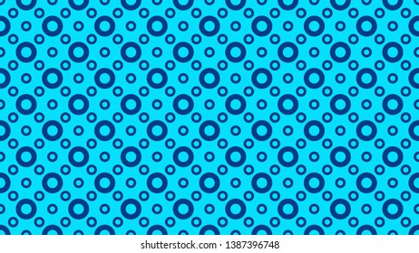 Blue Geometric Circle Pattern Background Graphic