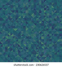 Blue geometric design pattern vector background