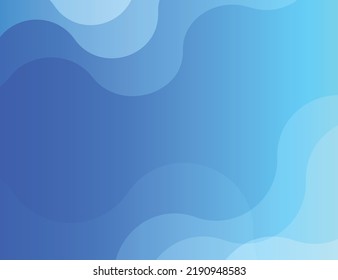 blue Geometric Design, Shapes  Backgrounds. Vector Illustration with Color Gradient