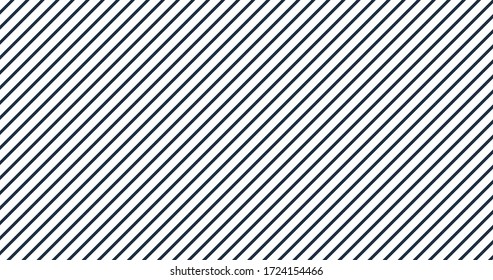 Las líneas diagonales geométricas azules rayan fondo HD. Ilustración del vector de material.