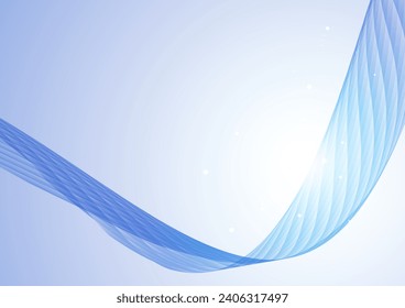 blue geometric digital wave background