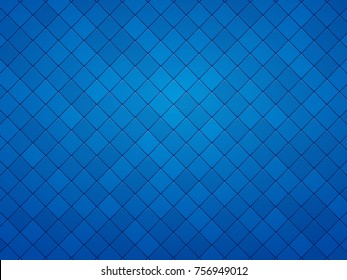 blue geometric mosaic textured background