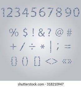 Blue geometric numbers
