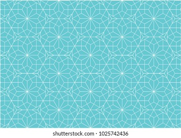 blue geometric ornament background pattern - Illustration
Geometric Shape, Textile, Wallpaper - Decor, Backdrop, Backgrounds