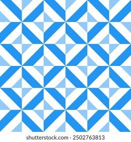 Blue geometric pattern background. geometric pattern background. geometric background. Geometric pattern for backdrop, decoration, Gift wrapping.