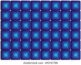Blue geometric pattern - illustration,Cube Shape, Shape, Abstract Backgrounds, Blue Background,gradient