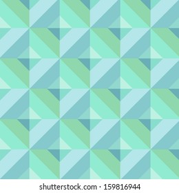 Blue Geometric Pattern, vector