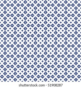 Blue geometric pattern; vector format