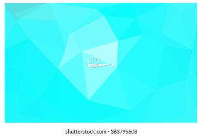 Blue geometric rumpled triangular low poly origami style gradient illustration graphic background. Vector polygonal design for your business. Blue geometric rumpled triangular low poly origami style gradient illustration graphic background. Vector polygonal design for your business.