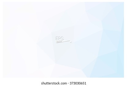 Blue geometric rumpled triangular low poly origami style gradient illustration graphic background. Vector polygonal design for your business.
