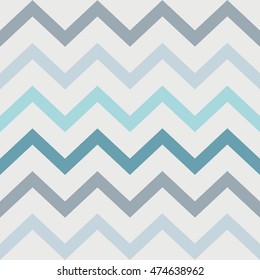 Blue geometric seamless pattern. Illustration vector