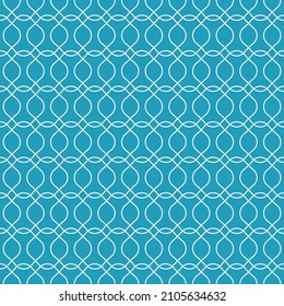 Blue geometric seamless pattern. Modern abstract pattern.