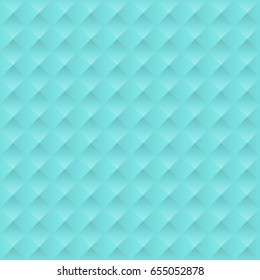 Blue geometric seamless pattern. Vector background