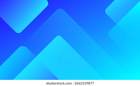 Blue geometric shapes abstract background. It is suitable for posters, flyers, websites, covers, banners, advertising