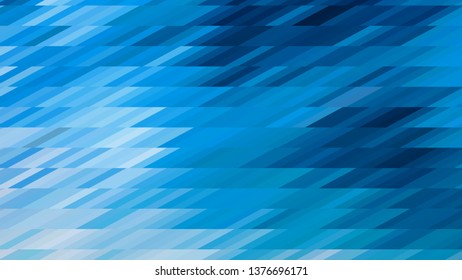 Blue Geometric Shapes Background