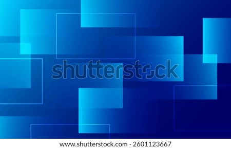 Blue geometric shapes background. Eps10 vector