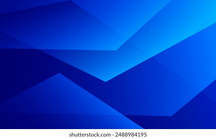 Blue geometric shapes background. Vector illustration