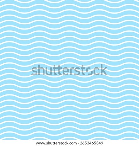 Blue geometric simple line wave pattern