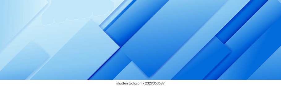 Blauer, geometrischer, quadratischer abstrakter Hintergrund. Moderne Landing Page, Template und Websites. Vektorgrafik