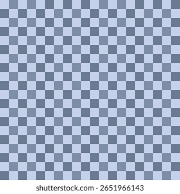 Blue geometric square pattern for abstract seamless background, tile, wrapping paper, square fabric pattern.