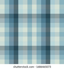 Blaue geometrische Quadrate wiederholen nahtloses Muster