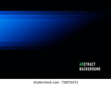 Blue geometric technological background. Template brochure and layout design