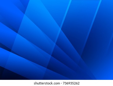 Blue geometric technological background Template brochure and layout design