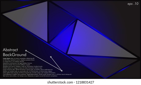 blue geometric texture. Abstract background vector can be used in cover design, book design, website background, banner, poster, advertising.